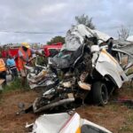 Embate entre autocarro e mini-bus faz sete mortos na Manhiça