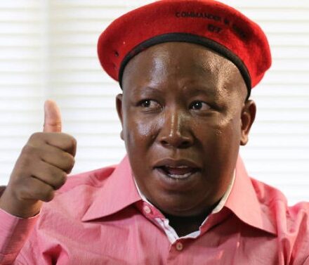 Leitura da sentença do político sul-africano Julius Malema adiada